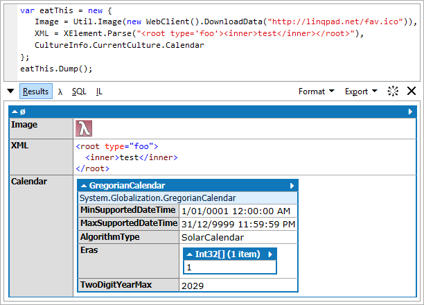 LINQPad for writing C# snippets