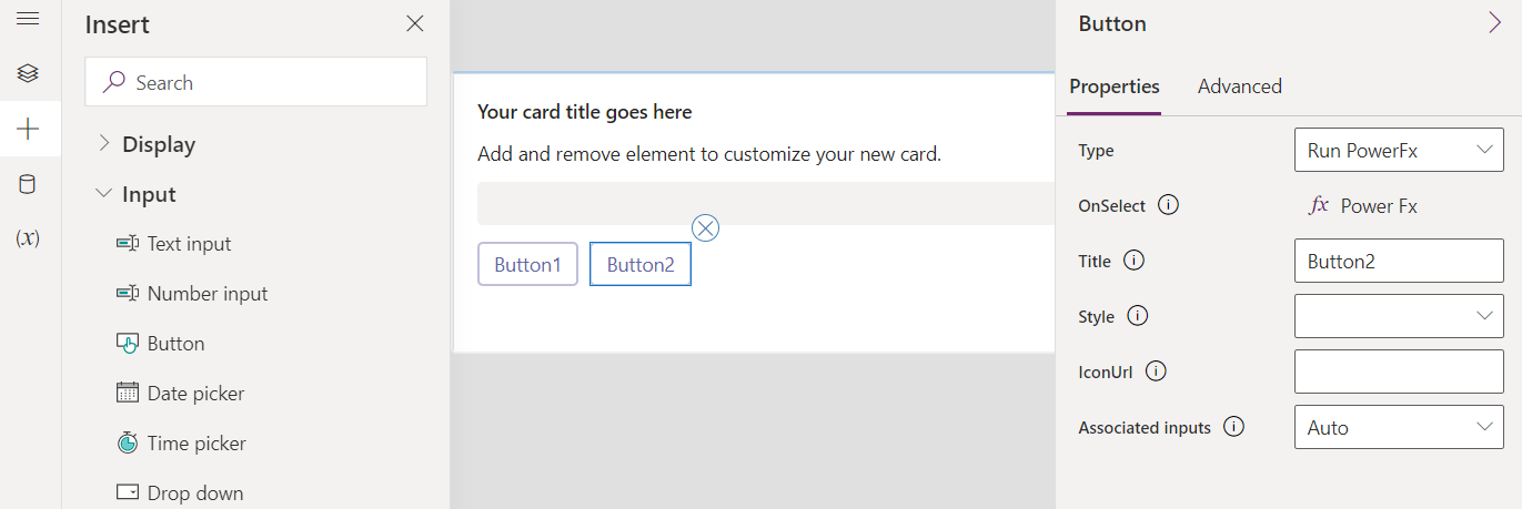 Cards as dialogs?