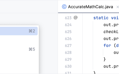 New UI of JetBrains Rider