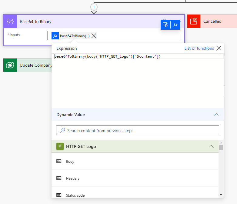 Power Automate Expression Convert Object To String